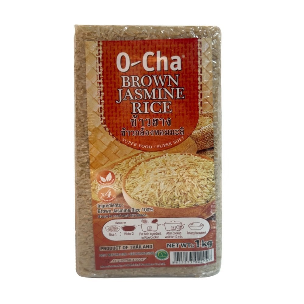 O-Cha-Brown-Jasmine-Rice-1kg~2 O-Cha Jasmine Brown Rice 1kg - Image 1