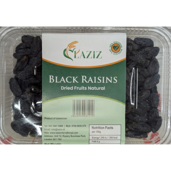Laziz Black Raisins 200g