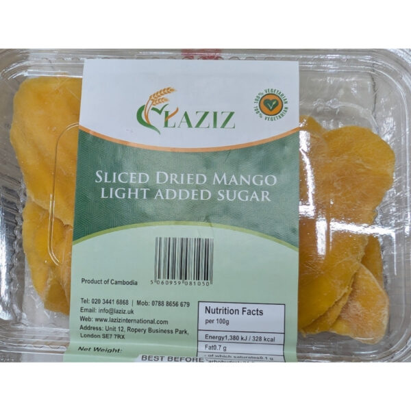 Laziz Sliced Dry Mango 200g