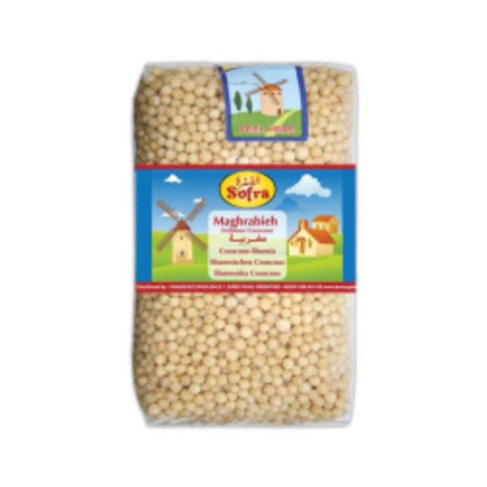Sofra Moghrabieh (White Semolina) Sofra Moghrabieh (White Semolina) 800g - Image 1