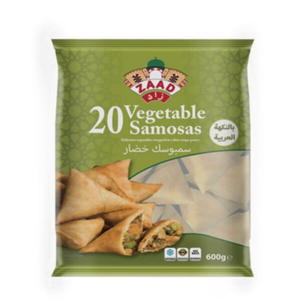 Zaad 20 Vegetable Samosa 600g