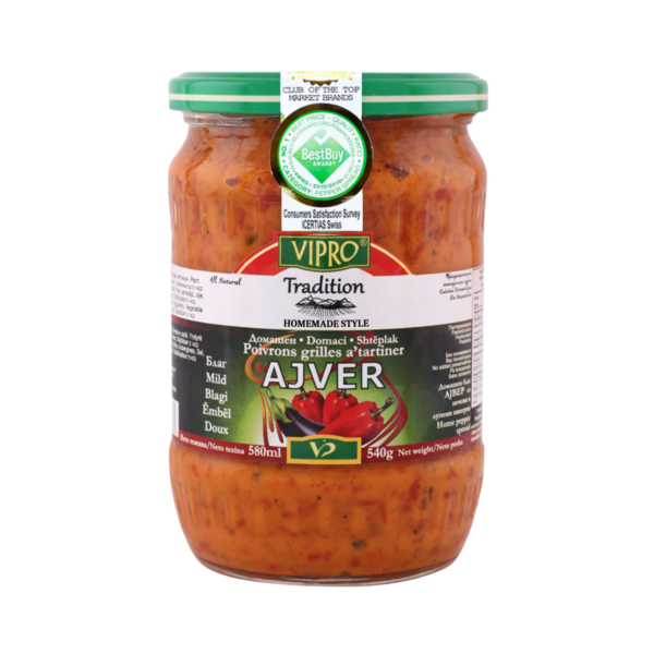 Vipro Ajvar Mild 540g