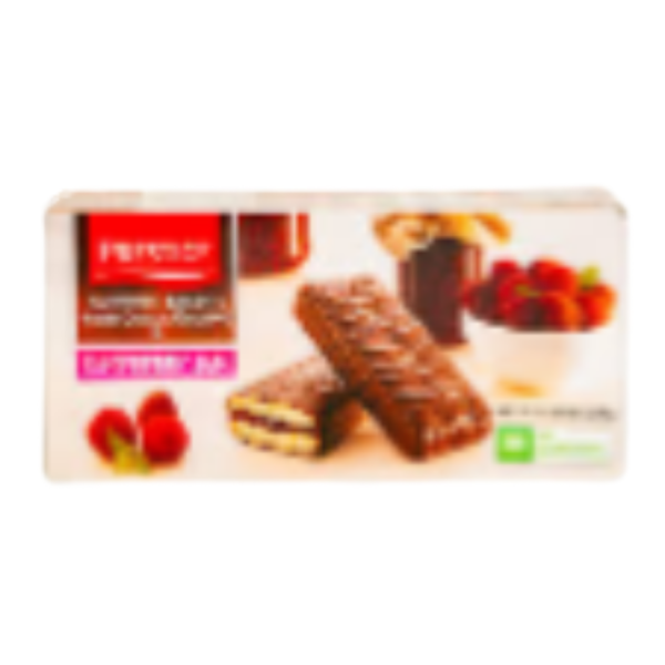 Prestige Sandwich Biscuits (Cocoa Glazing & Raspberry Jam)