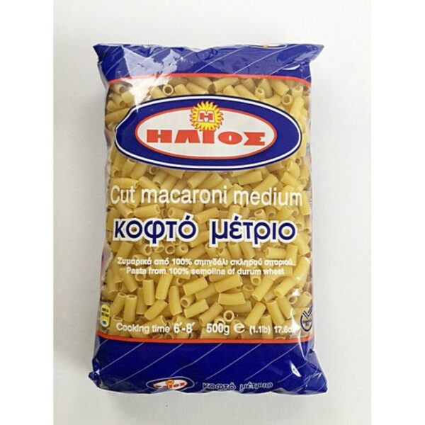 HELIOS Medium Cut Macaroni 50Og