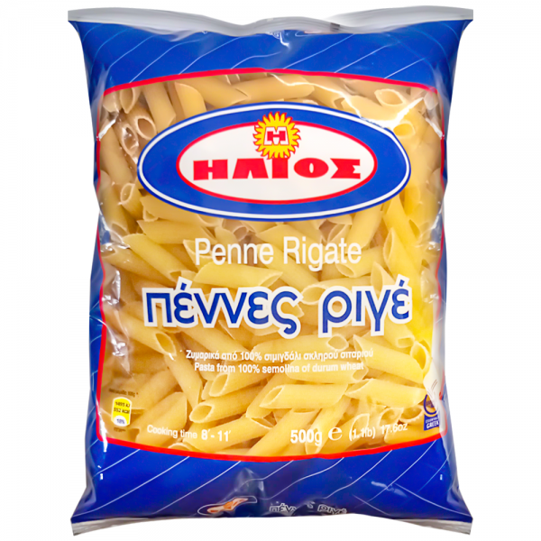 2026/08/1000093407.png Helios Penne Rigate Pasta 500gm - Image 1