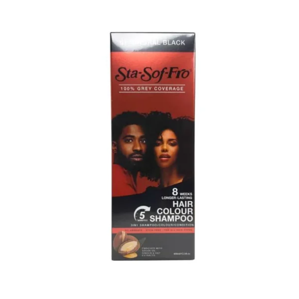 Sta-Sof-Fro 5 Colour Shampoo Natural Black