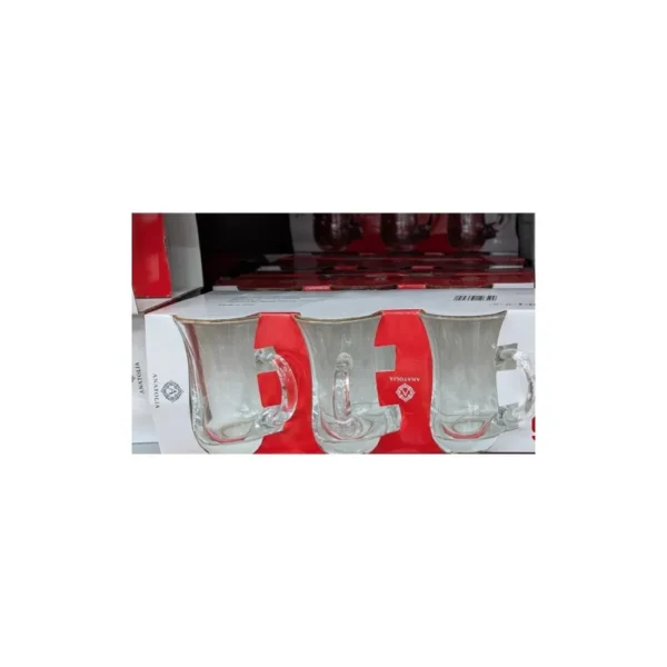 Anatolia Golden Tea Glasses