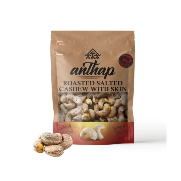 Anthap Roasted Salted Cashew With Skin