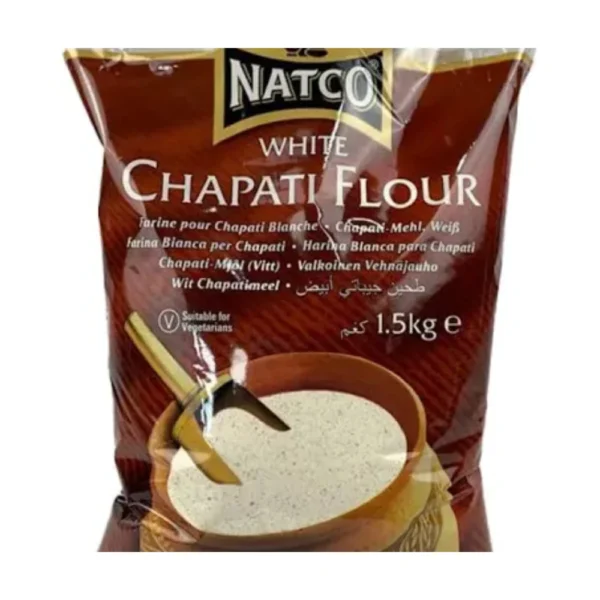 Natco White Chapati Flour 1.5kg