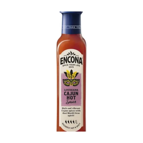 Encona Louisiana Cajun Hot Sauce (142ml)