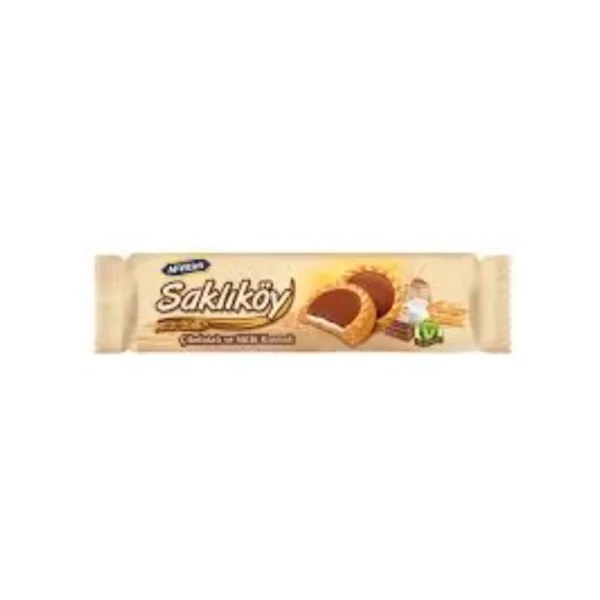 Saklıköy Milk Chocolate Cream Biscuits