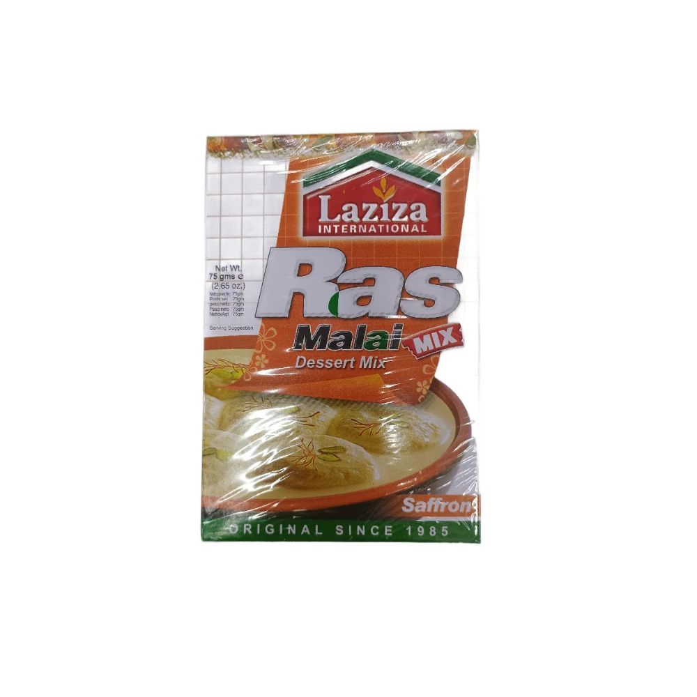 cc9a2036-ea5e-4cc1-8dba-268d01ed1141.webp Lazizia Ras Malai Mix Dessert Mix Saffron - Image 1