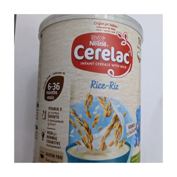 Cerelac Infant Cereals with Milk Rice-Riz
