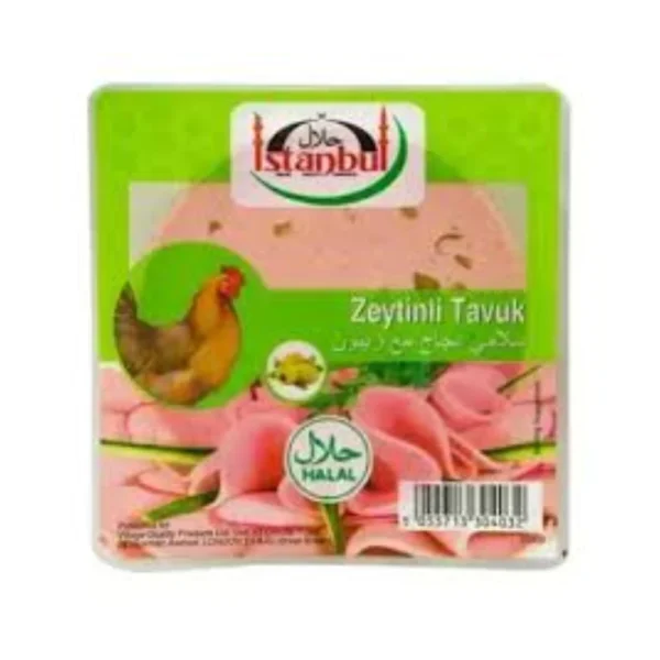 Istanbul Sliced Chicken Salami with Olives