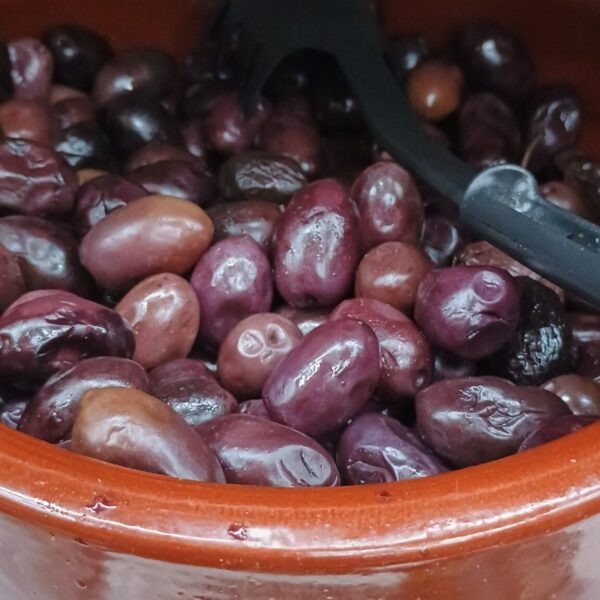 Box of Fresh Kalamatha Olives