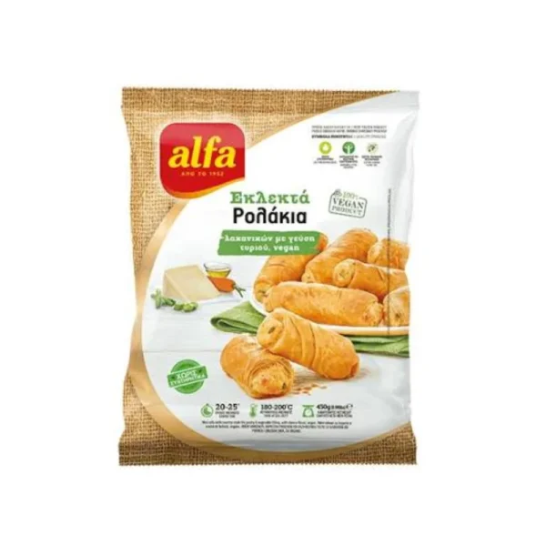 Alfa Eklekta Rolakia Vegan Cheese & Veggie Rolls