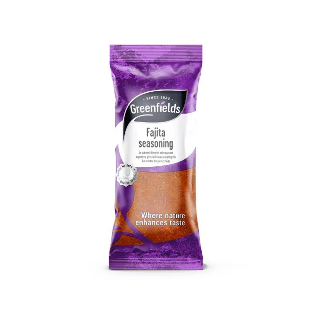 85ef0d4a-f637-4356-bf95-f08e25fe9e62.webp Greenfields Fajita Seasoning - Image 1