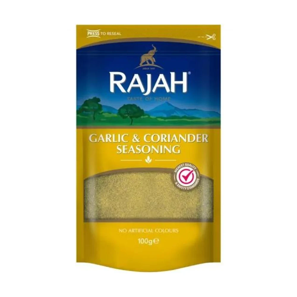 fc54cd88-8f7b-4d27-8eb0-323c32a1758b.webp Rajah Garlic & Coriander Seasoning - Image 1